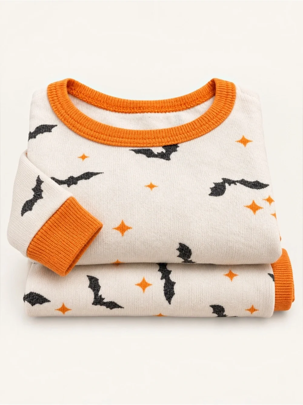 Chickpea Baby Boy 12M Halloween Pajamas 2 Sets Ghost Bat 100% Cotton